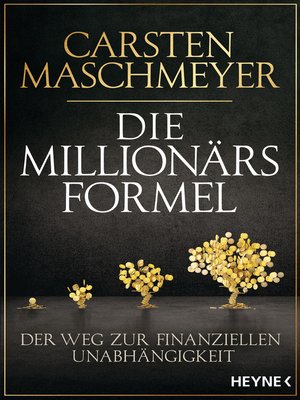 cover image of Die Millionärsformel